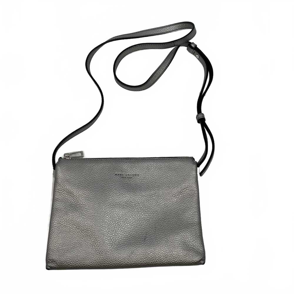 Marc Jacobs Silver Faux Leather Crossbody Bag | OS Regular